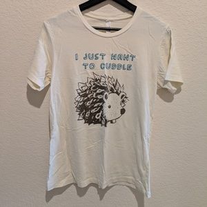 Hedgehog graphic tee